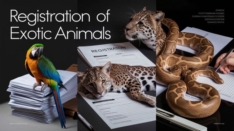 Registration of Exotic Animals